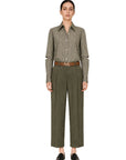 KHAKI GABARDINE PANTS