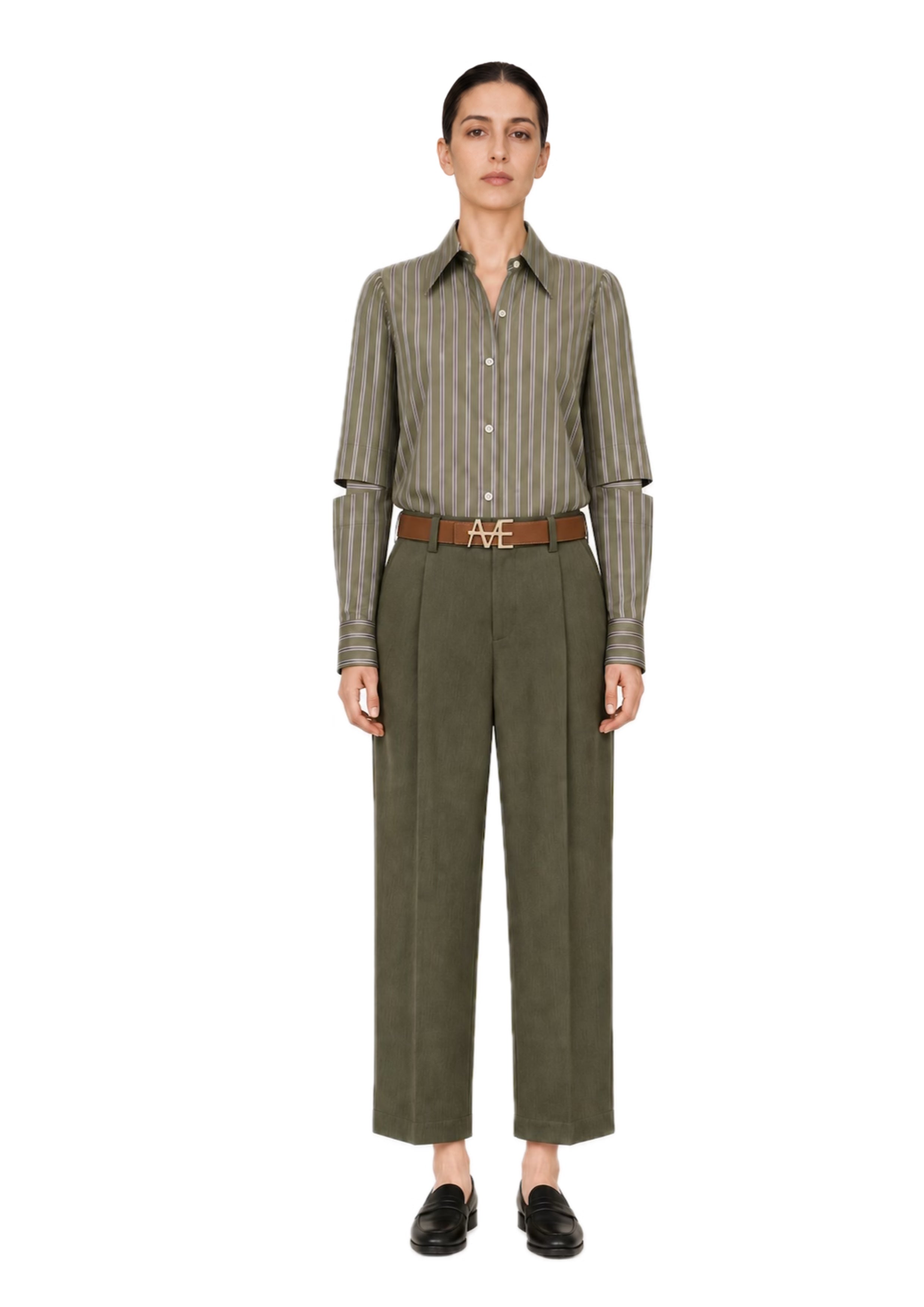 KHAKI GABARDIN PANT