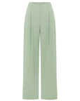 CLASSIC MINT PLEATED PANTS