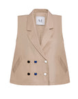 A-Line Vest with Buttons