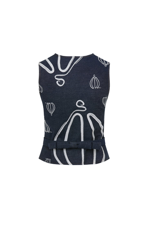 Embroidered Cappadocia Vest