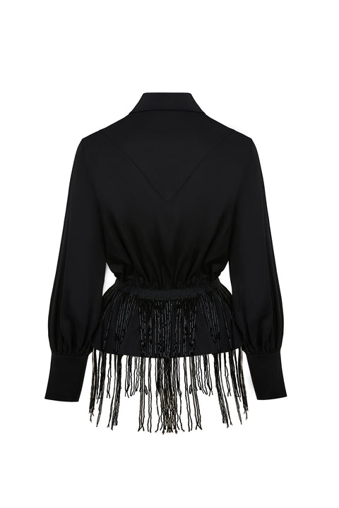 Beaded Fringe Shirt
